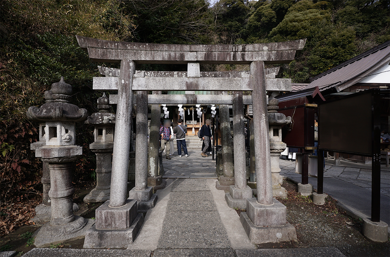 本宮前の鳥居
