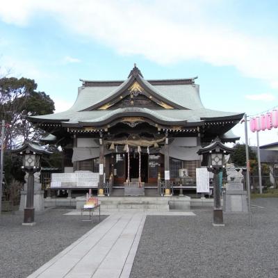 龍口明神社 拝殿