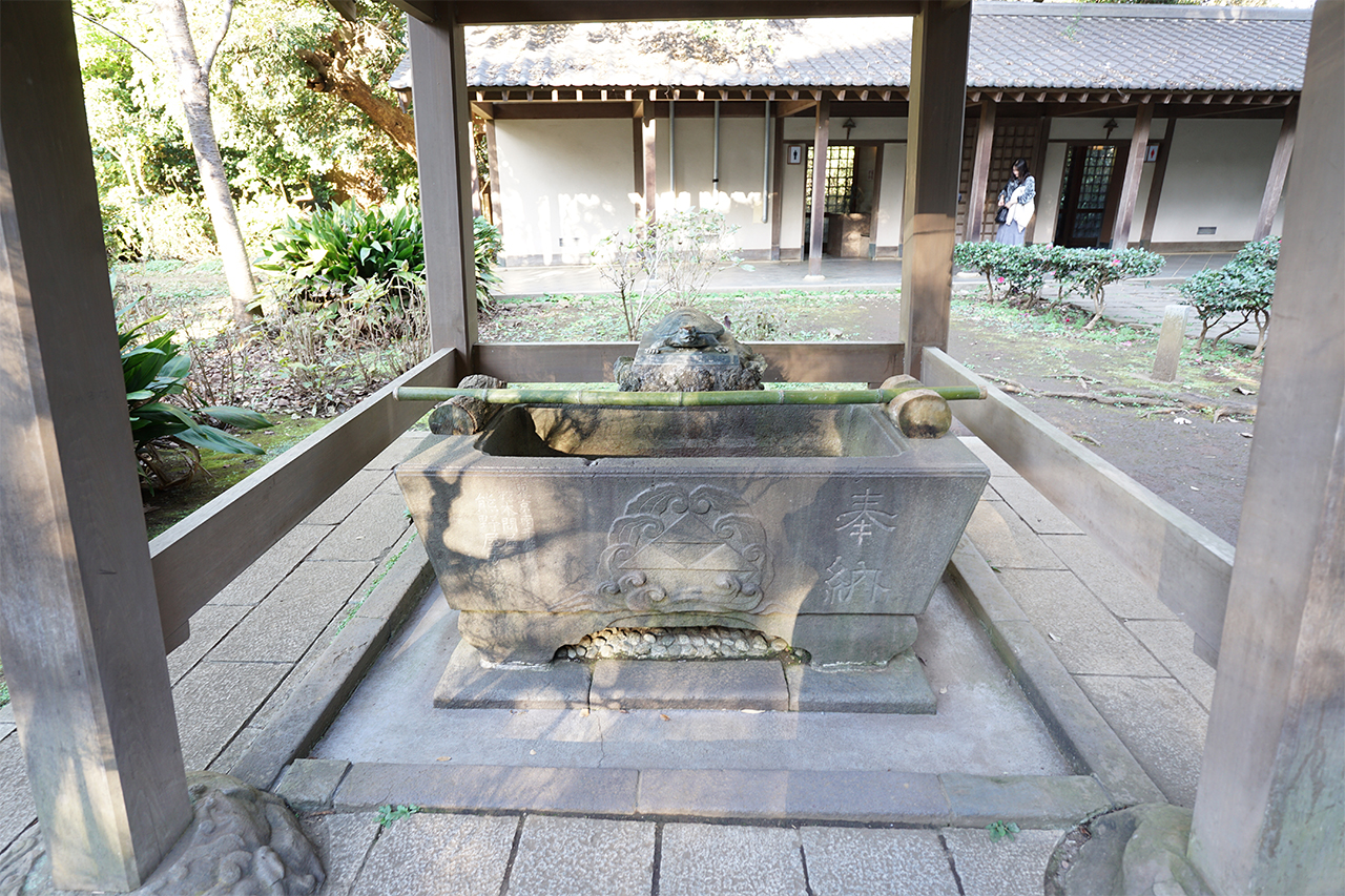 奥津宮 手水舎