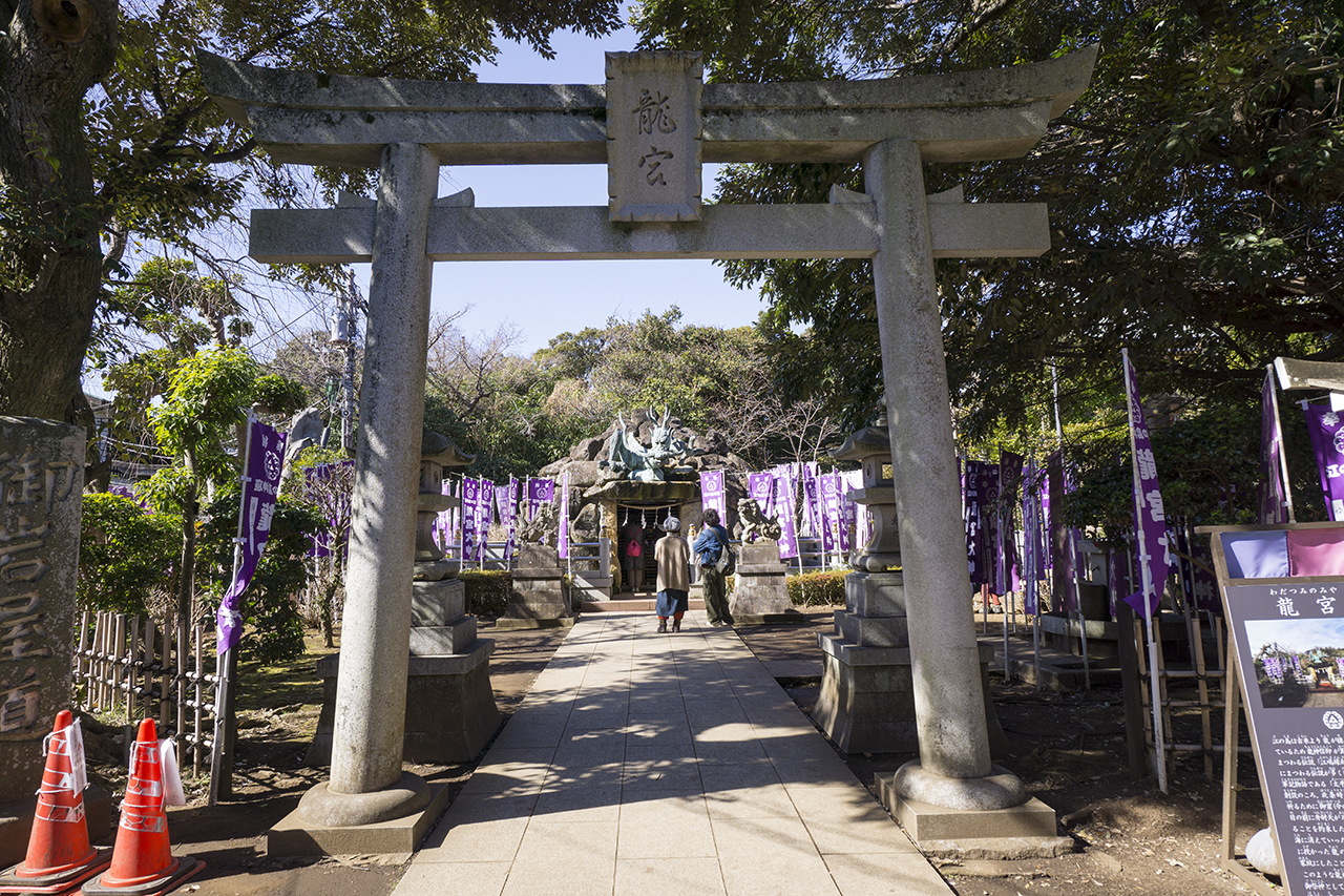 龍宮 鳥居