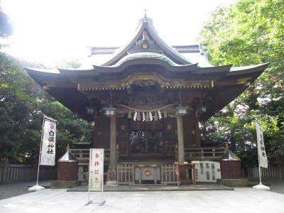 白旗神社 拝殿