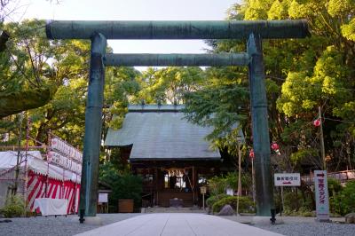 報徳二宮神社 鳥居と拝殿