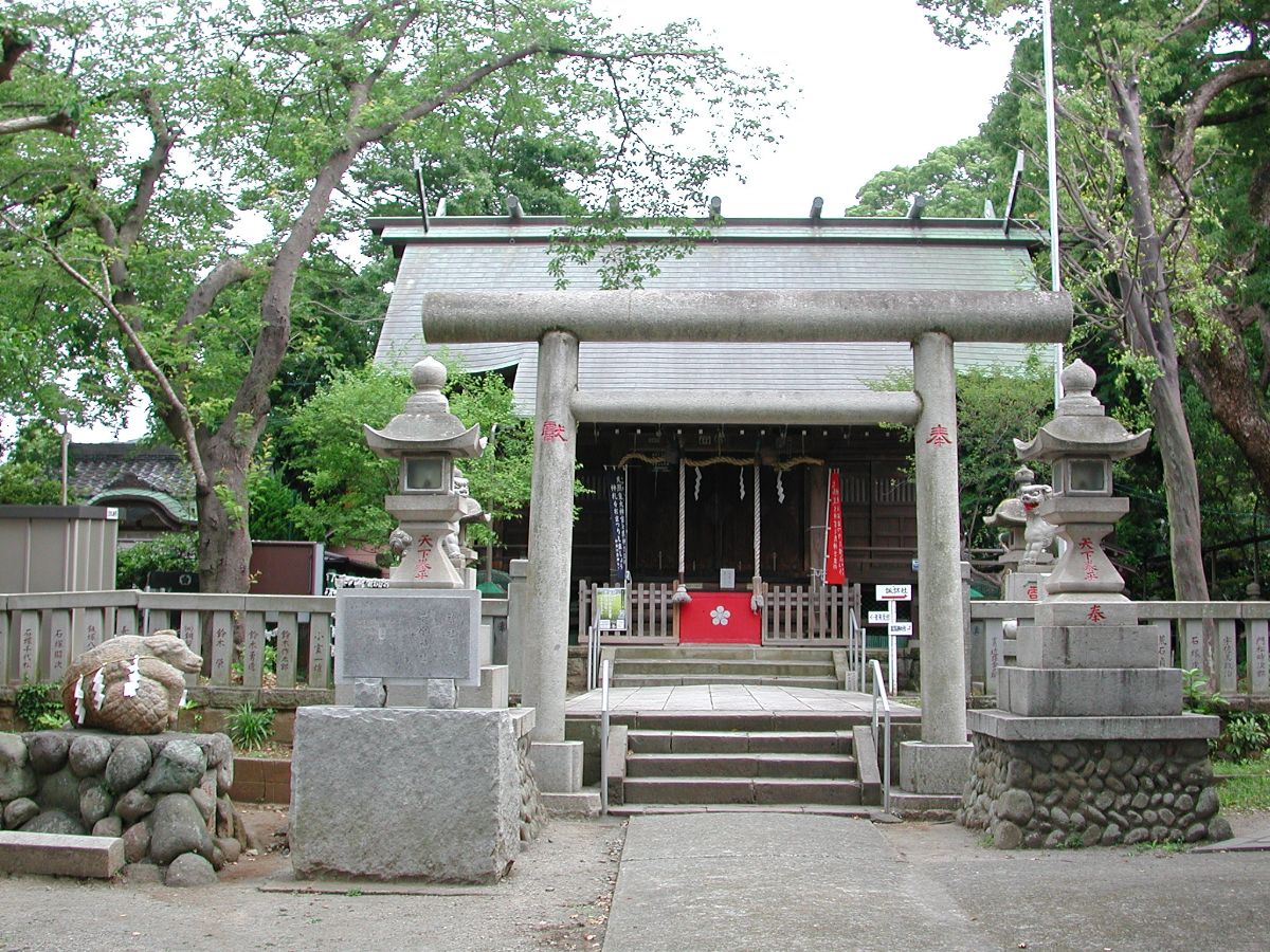 鳥居と参道
