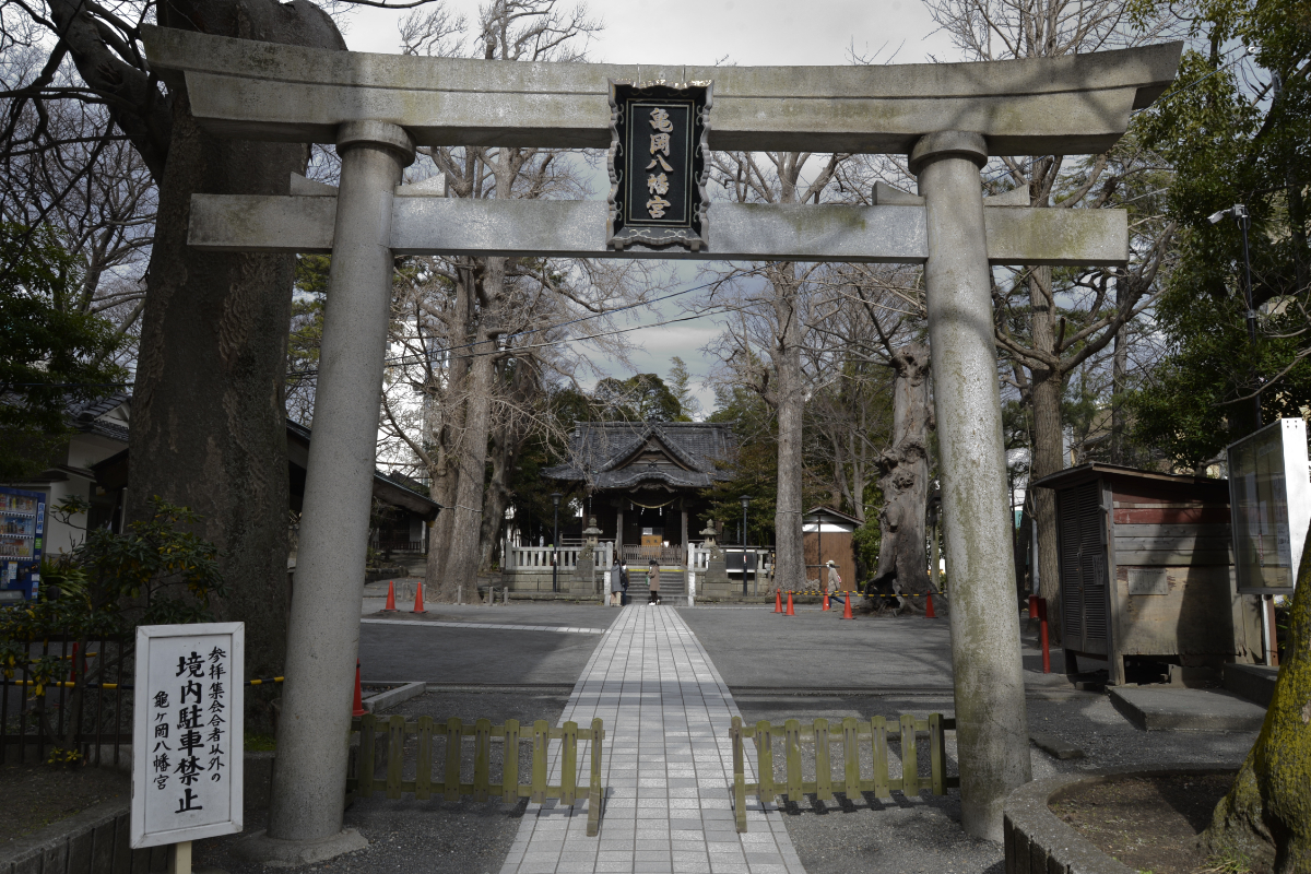 鳥居と拝殿