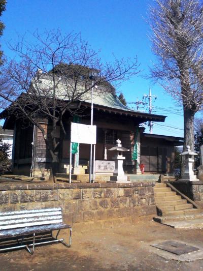 落幡神社 拝殿