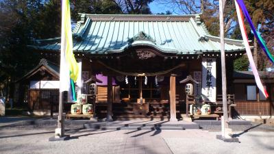 深見神社 鳥居と拝殿