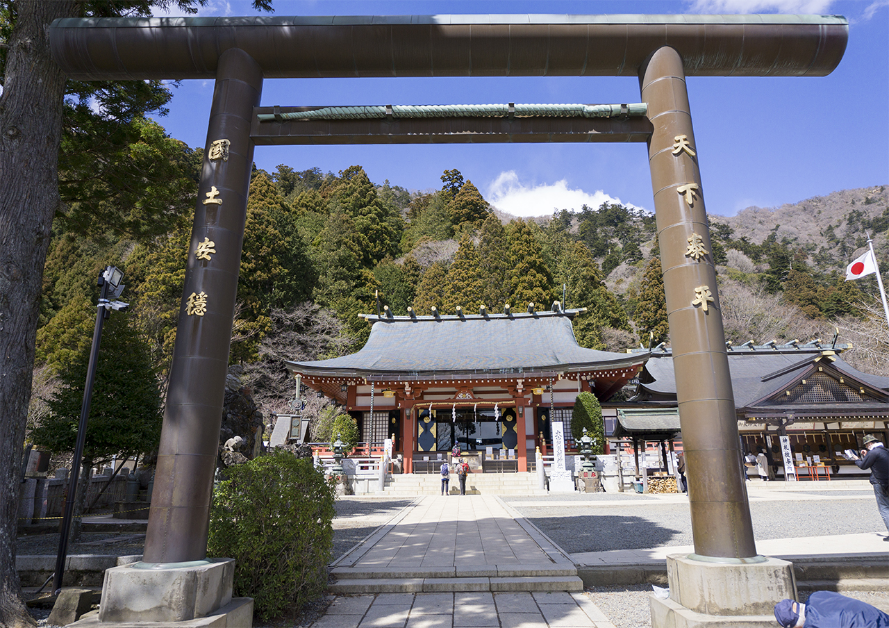大山阿夫利神社 下社の鳥居