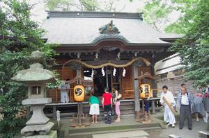 有鹿神社 拝殿