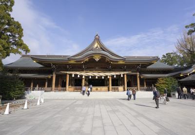 寒川神社 拝殿 正面