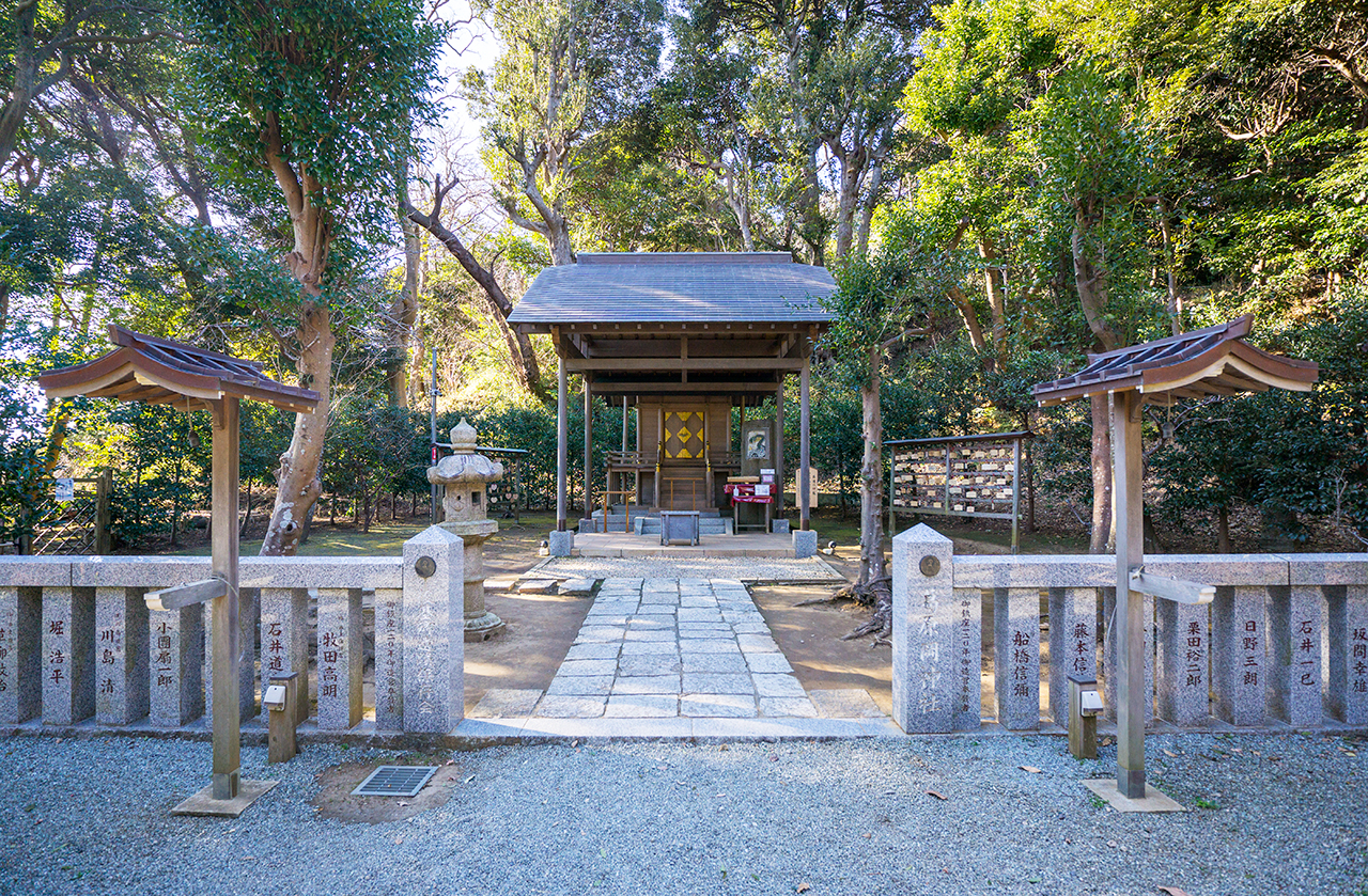 葛原岡神社 御社殿