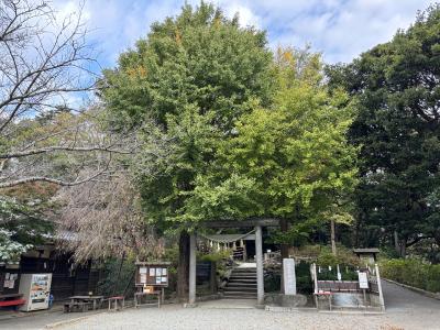 葛原岡神社 葛原岡神社の入口