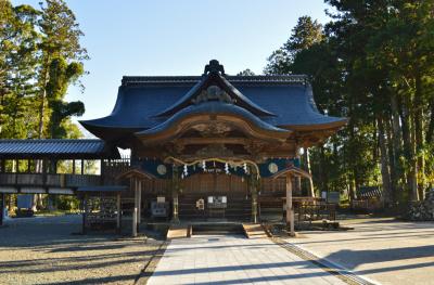 大川上美良布神社 拝殿