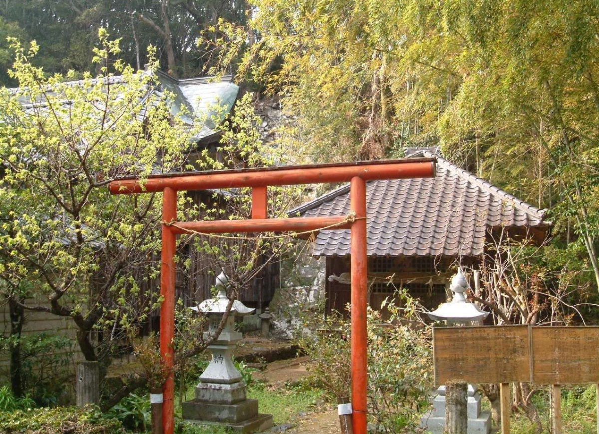 鳥居と本殿と大師堂