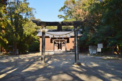 加茂神社 鳥居と拝殿