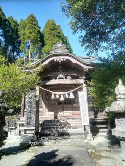 山森阿蘇神社 拝殿