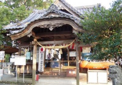 弓削神社 拝殿