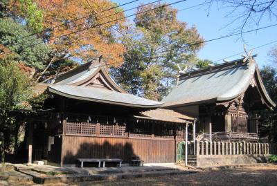 住吉神社 拝殿と本殿