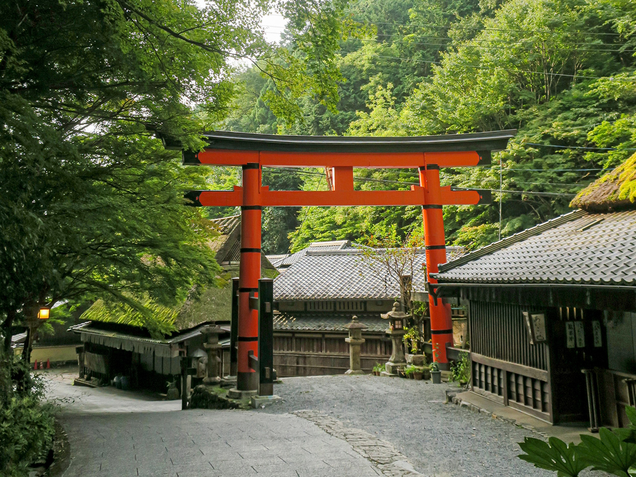 一の鳥居 裏側