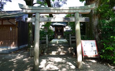 白峯神宮 伴織社の社殿