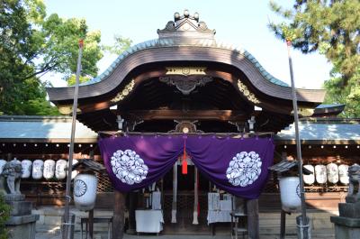 上御霊神社 拝殿