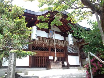 首途八幡宮 拝殿