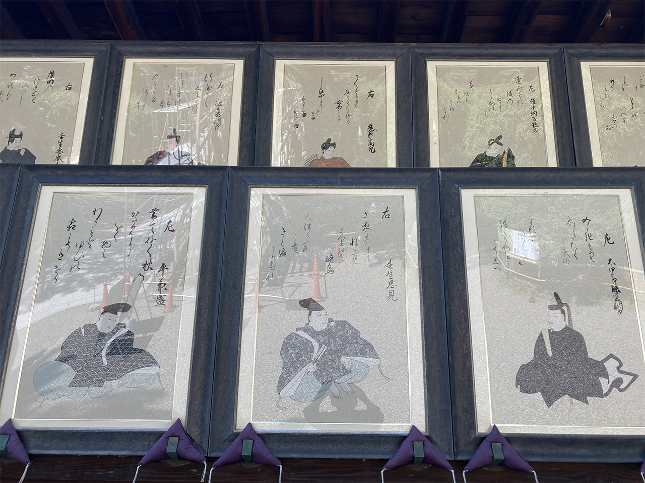 絵馬所三十六歌仙