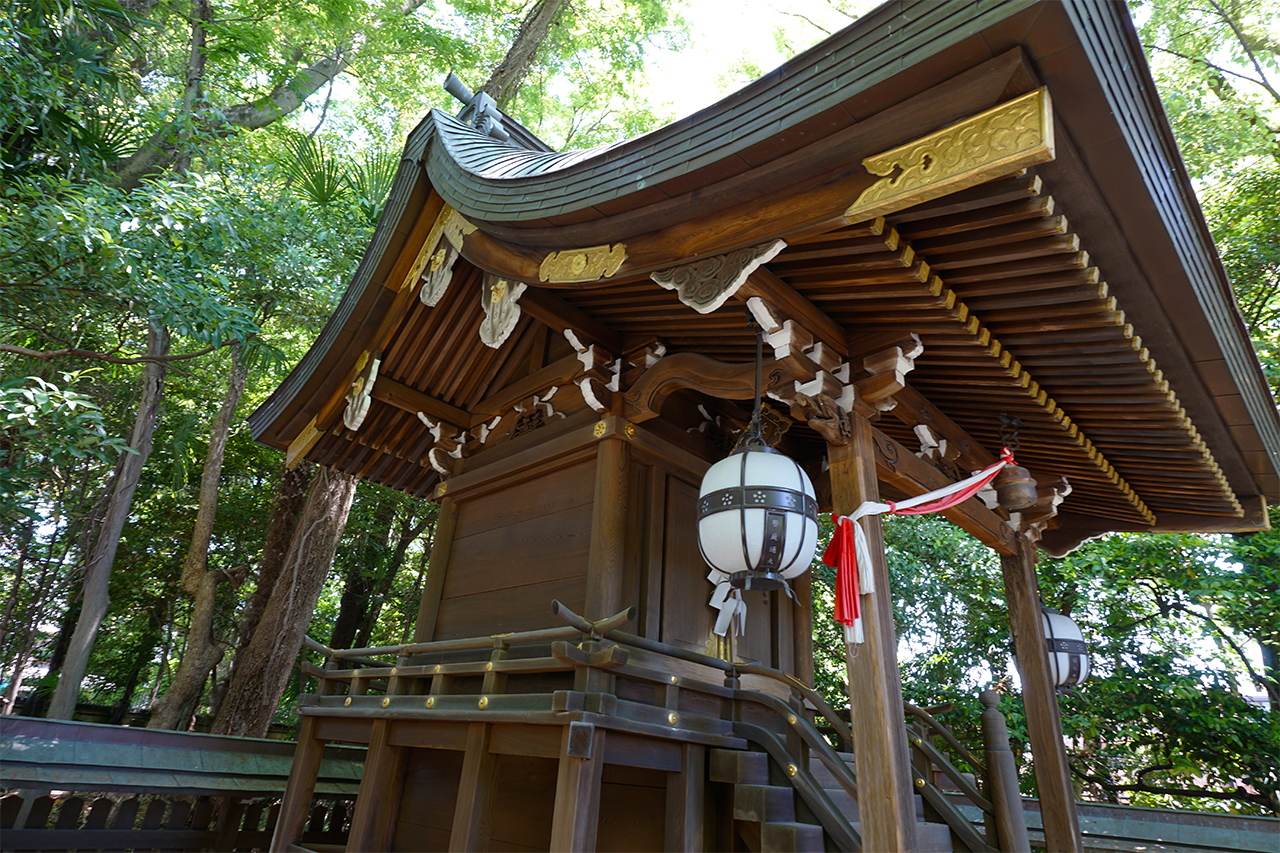 文子天満宮 社殿