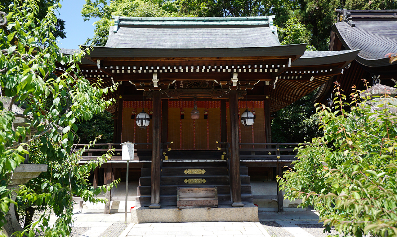 奇御魂神社 一之保神社 社殿
