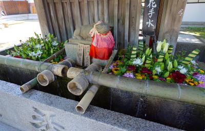 北野天満宮 花手水