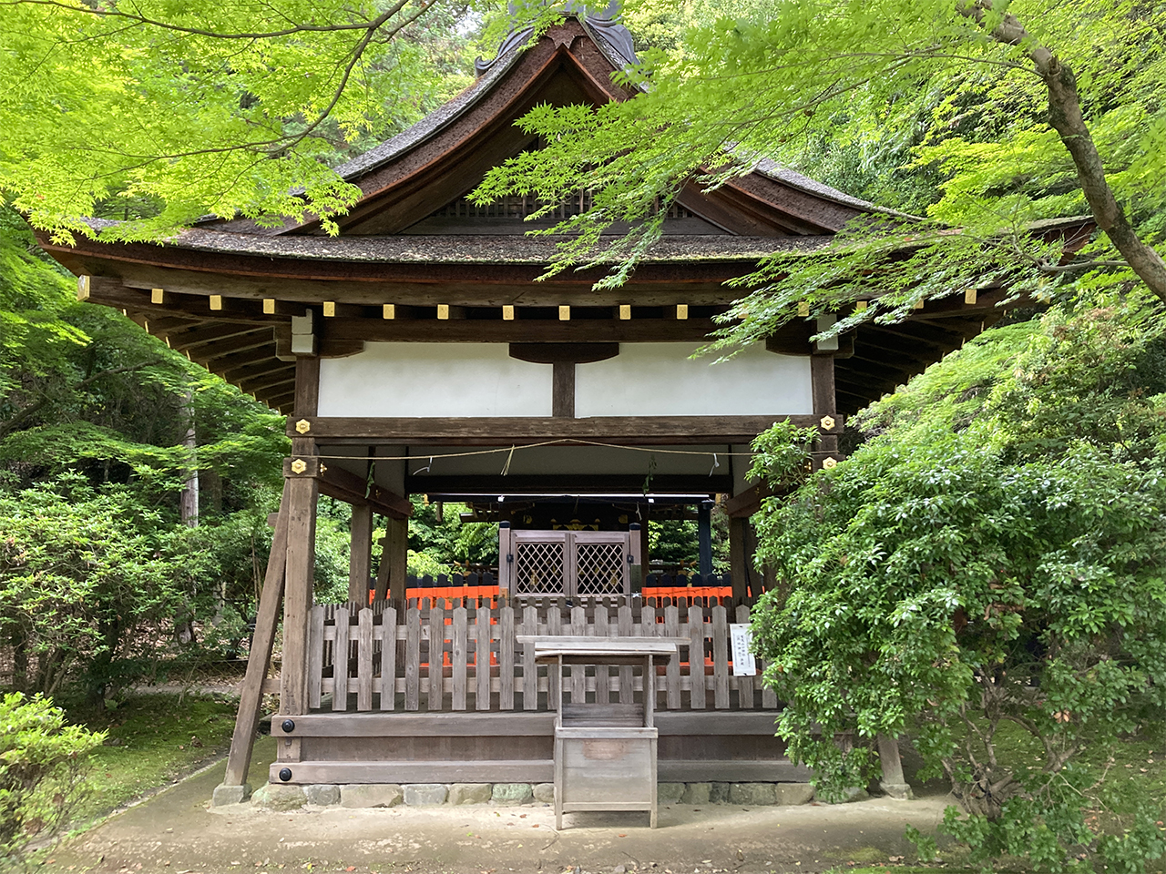 賀茂山口神社 拝殿