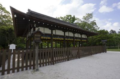 上賀茂神社(賀茂別雷神社) 外幣殿（馬場殿）裏