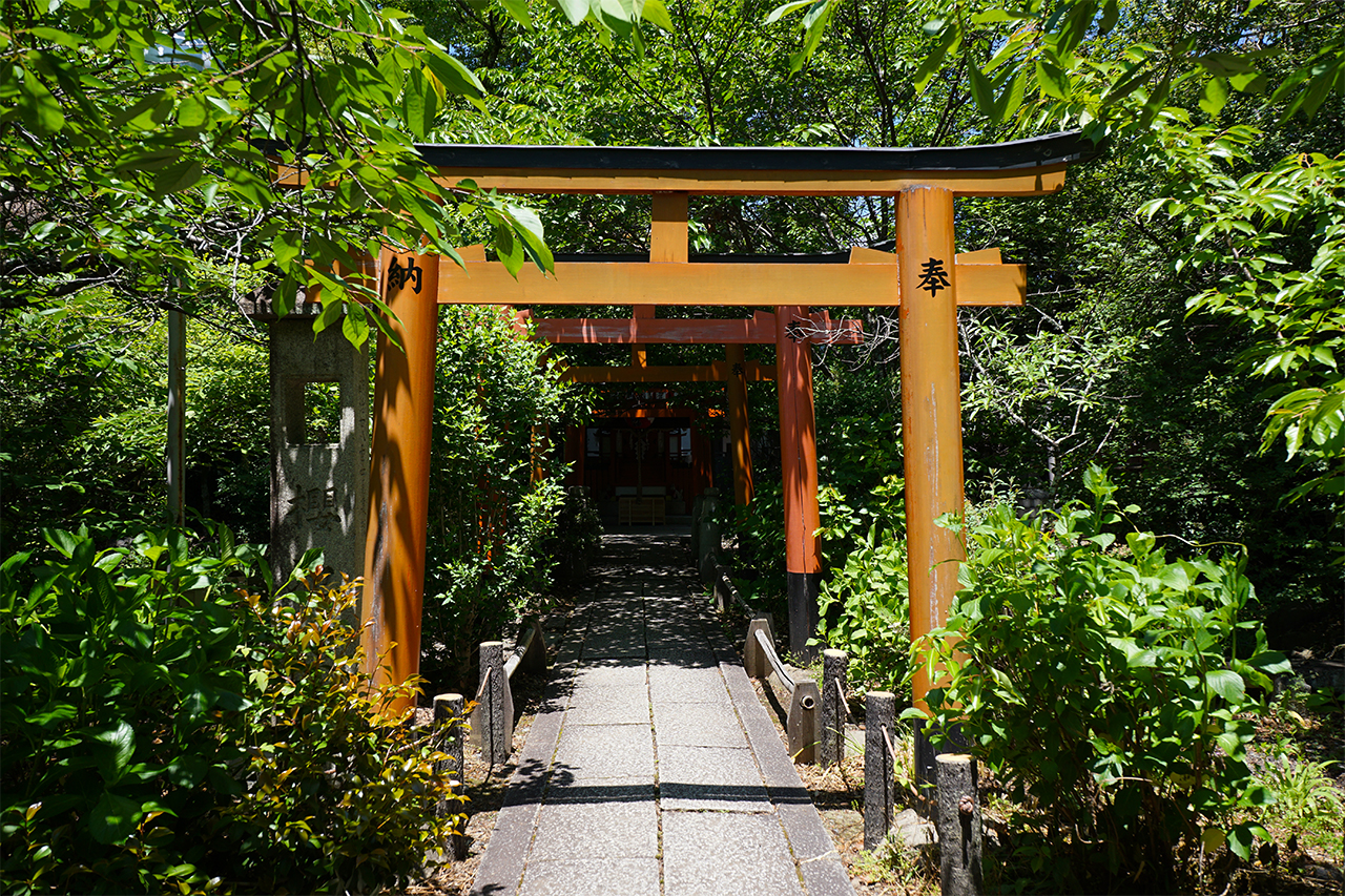 出世導引稲荷神社の鳥居