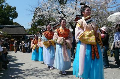 平野神社 桜花祭