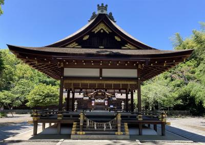 平野神社 拝殿