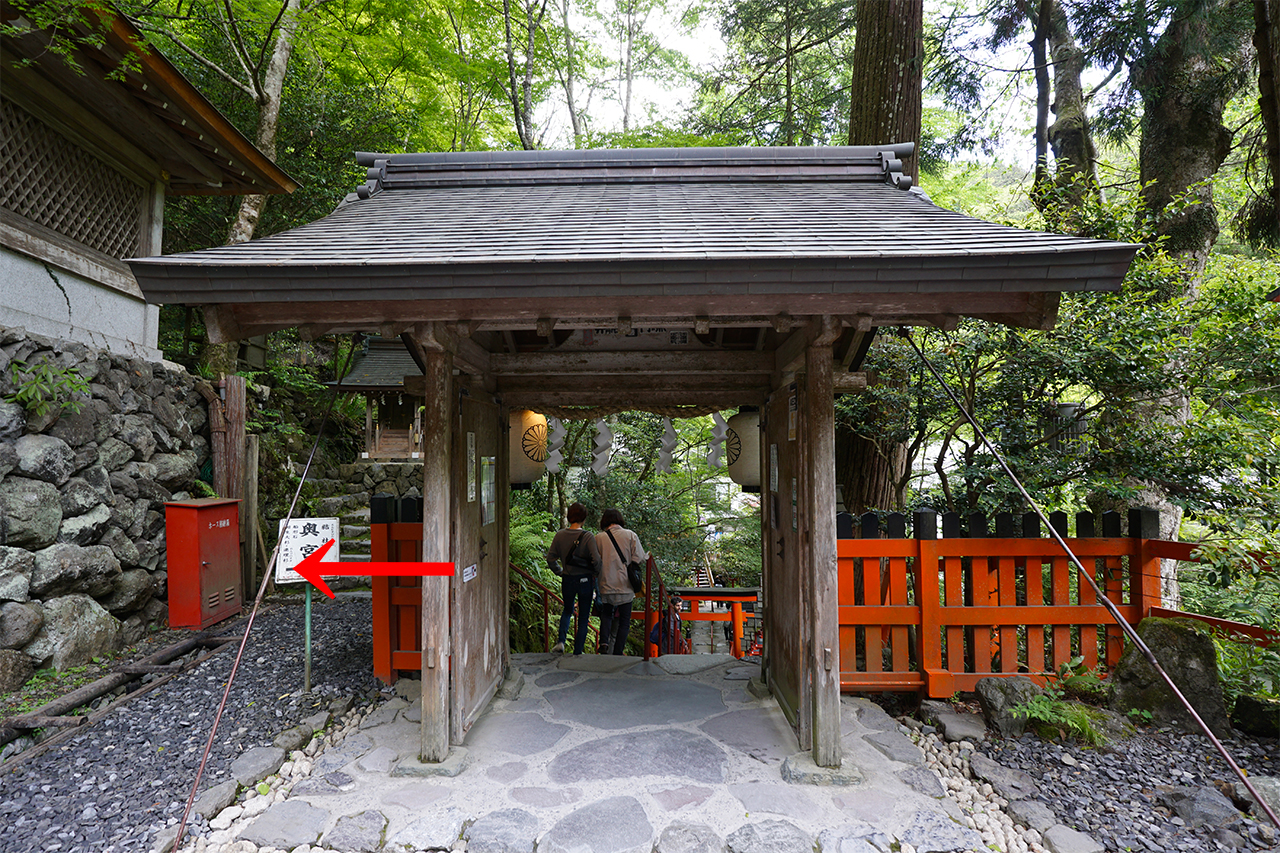 本殿裏への行き方