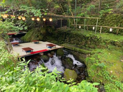 貴船神社 貴船の川床