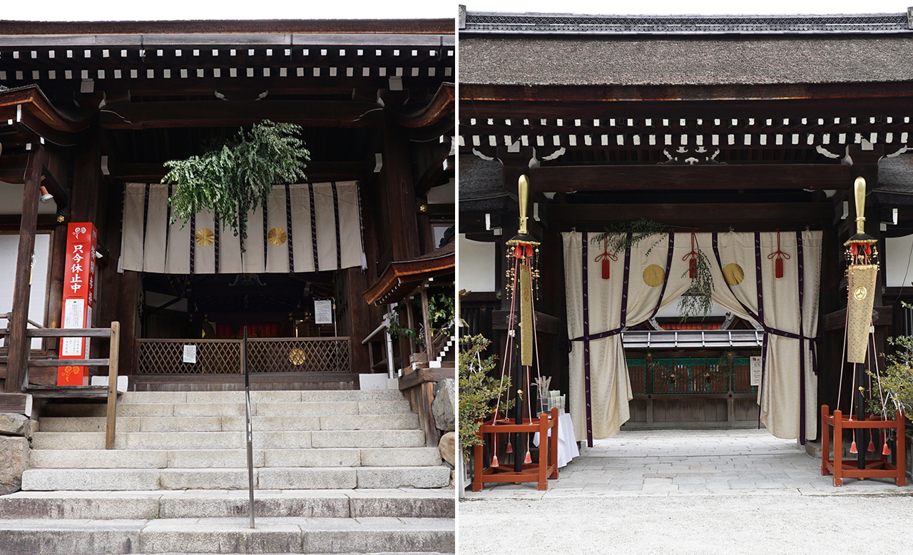 上賀茂神社と下鴨神社社殿