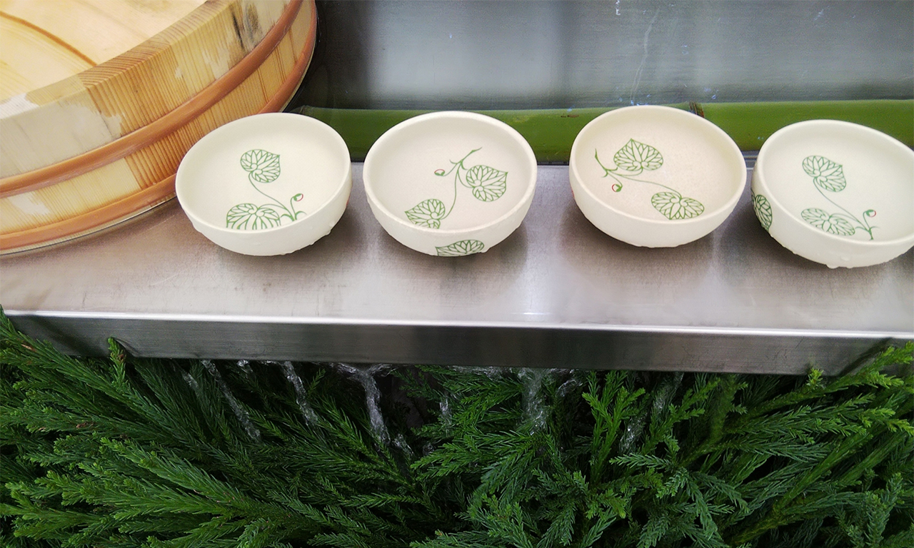 御手洗池の御神水