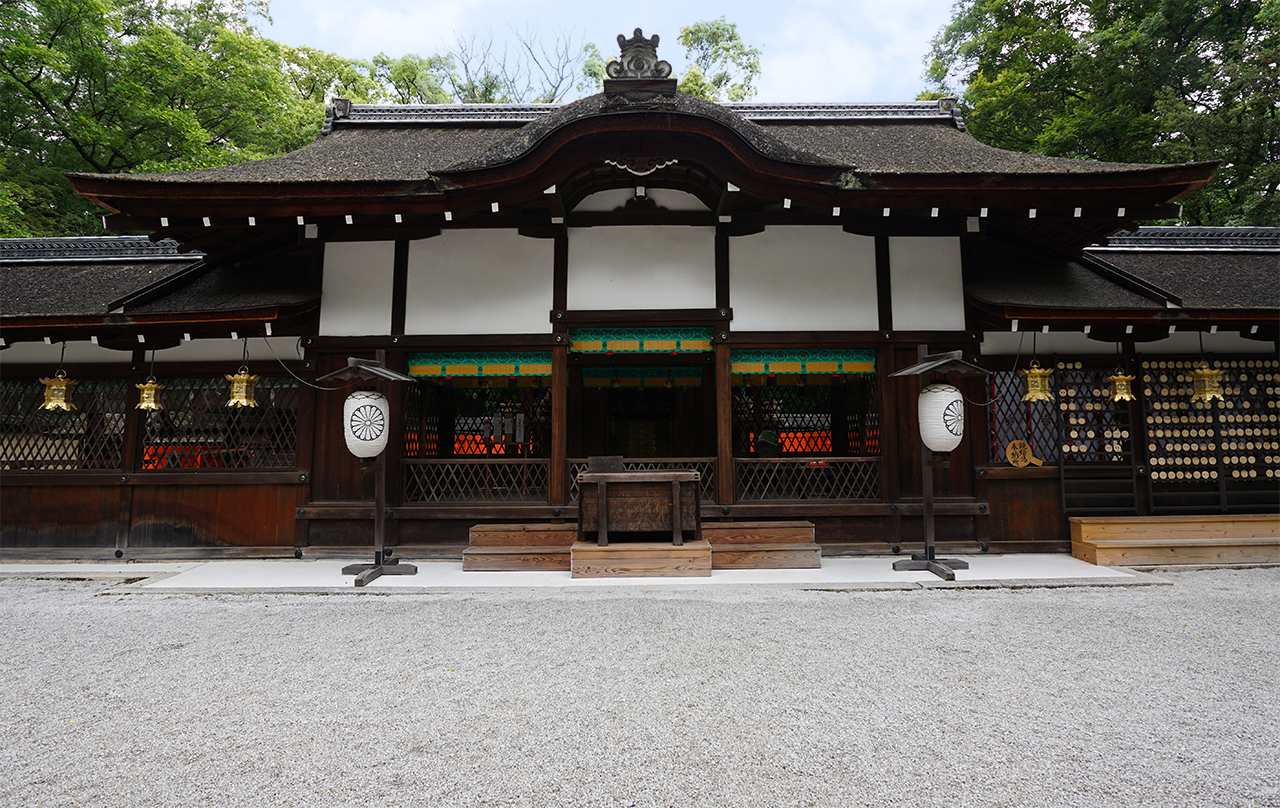 河合神社 拝殿