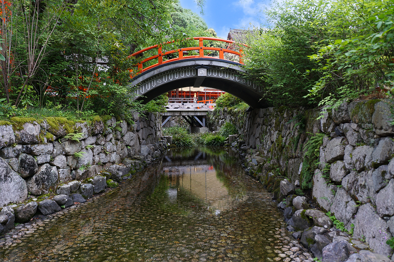 輪橋と御手洗川