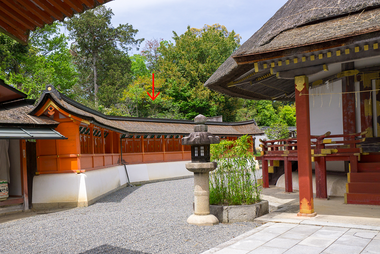 吉田神社 斎場所大元宮 東西諸神社(左側)