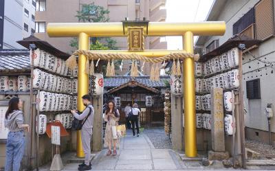 御金神社 鳥居と御社殿