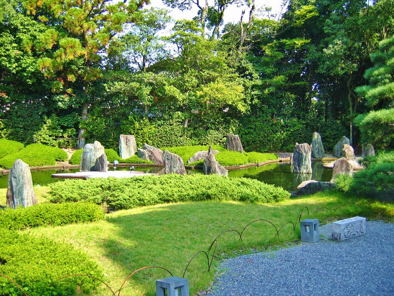 蓬莱の庭 別角度