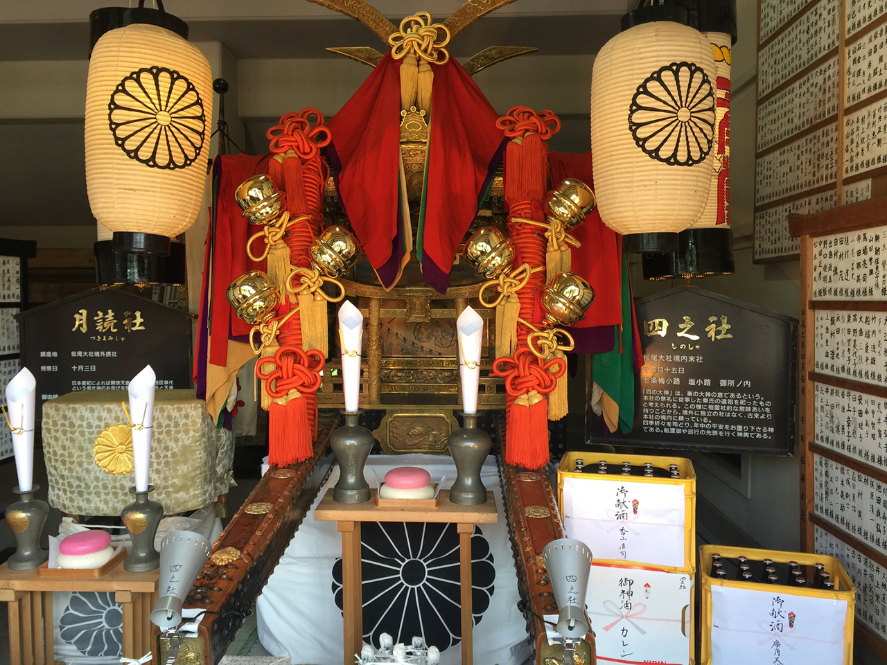松尾大社の神輿