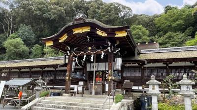 松尾大社 釣殿と回廊