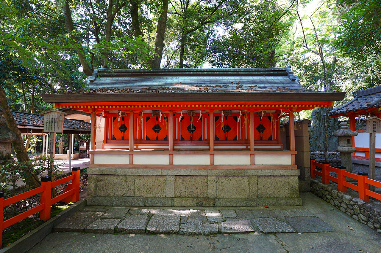 八坂神社 五社 社殿