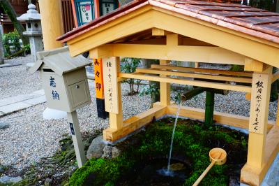 八坂神社 御神水アップ