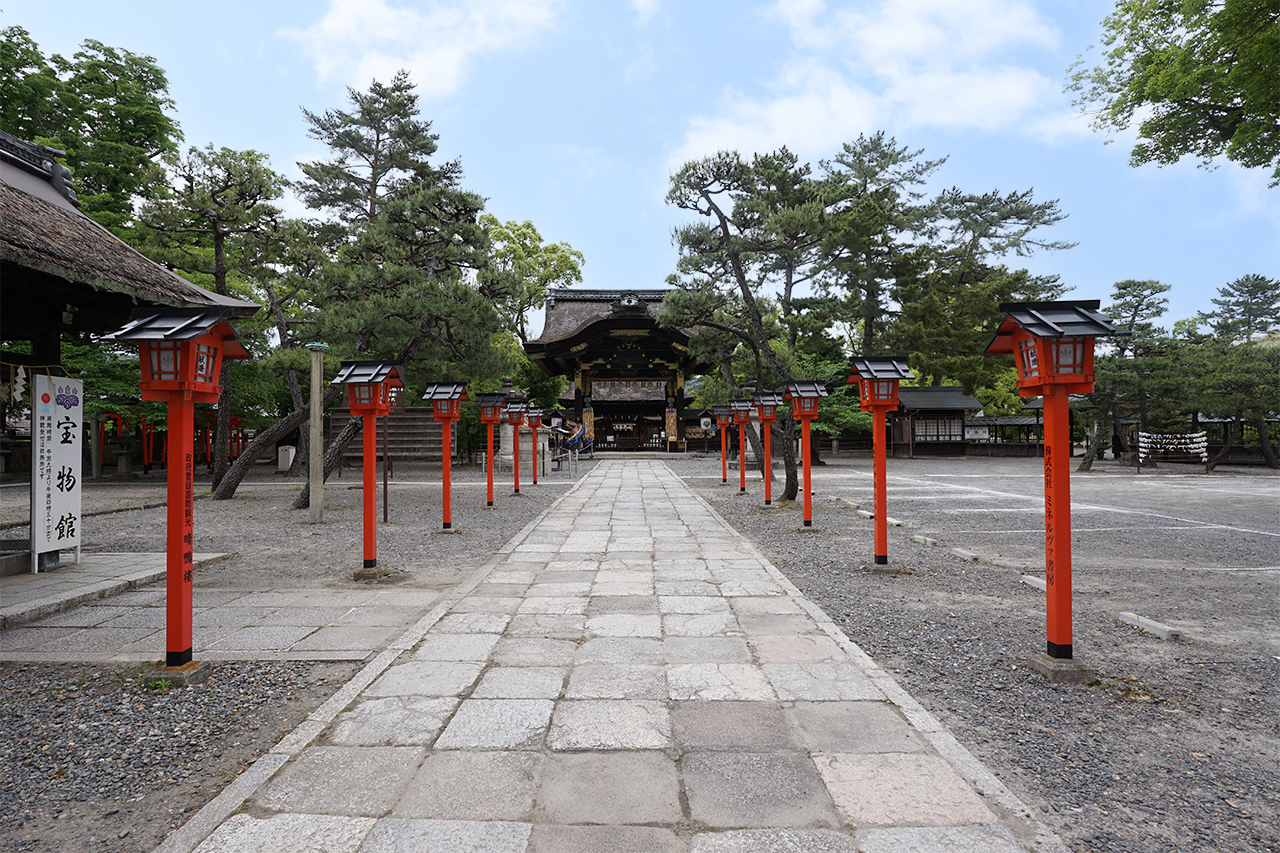 唐門までの参道