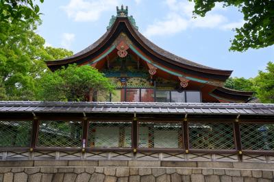 御香宮神社 本殿 横