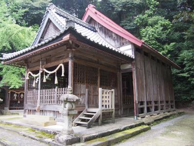 多久神社 拝殿